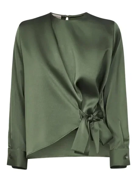 Bluzka Blanca Vita kopertowa zielona