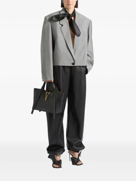 Decupat geacă Givenchy gri