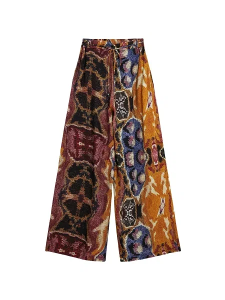 Pantaloni Desigual galben