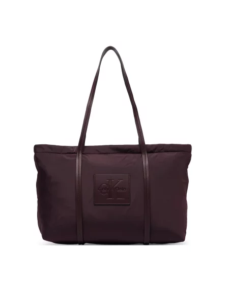 Calvin Klein Geantă Medium Tote Vișiniu