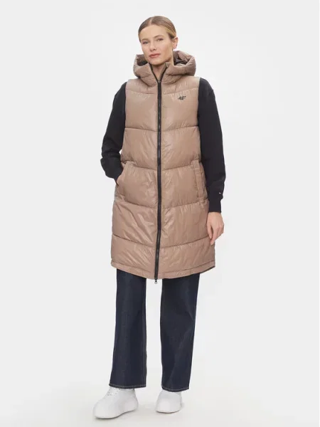 4F Безрукавка бежевий