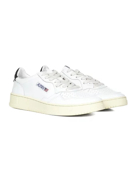 Sneakersy Autry skórzane białe