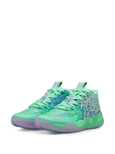 Sneakerși Puma cu imagine cu model leopard verde