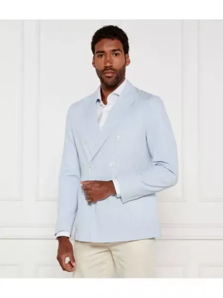 BOSS BLACK Sacou | stretch negru