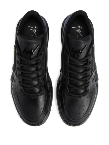 Sneakerși Giuseppe Zanotti din piele negru