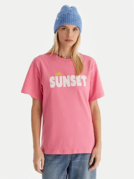Roxy Tricou Sunnyoversize Easy Oversize roz