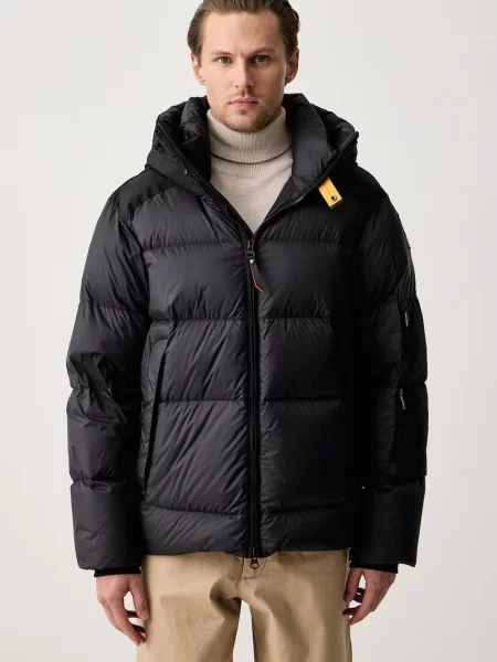 Parajumpers πουπουλένιο μπουφάν ανδρικό TYRIK μαύρο