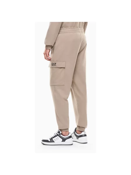 Pantaloni sport Emporio Armani Ea7 bej