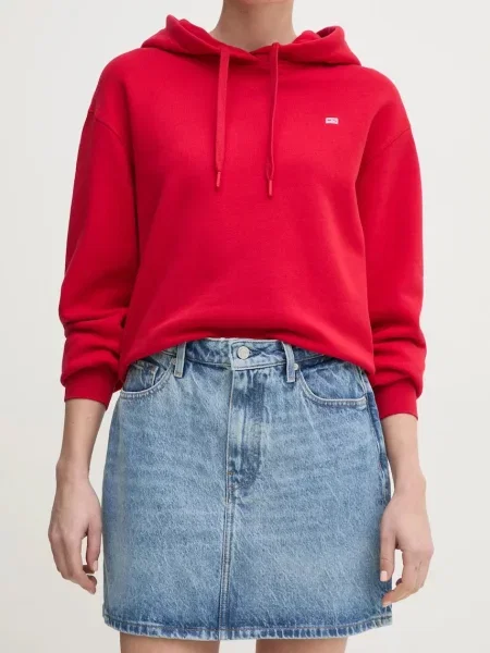 Пола Tommy Hilfiger къса със стандартна кройка синьо