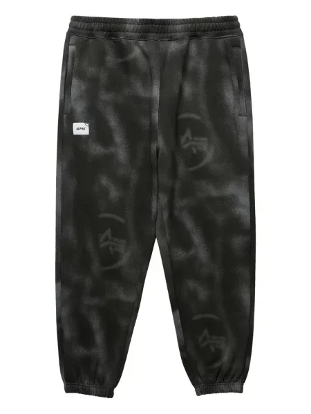 Kalhoty Alpha Industries šedé