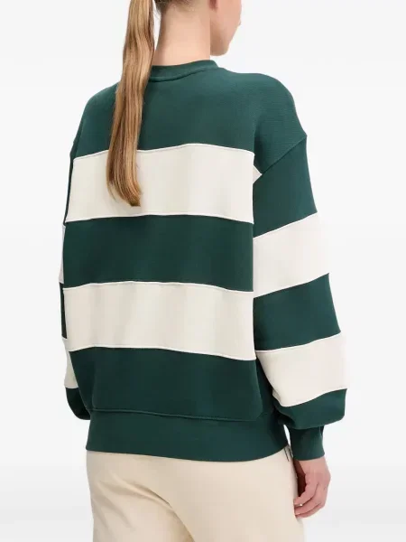 Dryžuotas džemperis Ea7 Emporio Armani žalia