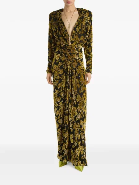 Lung rochie Balmain de catifea
