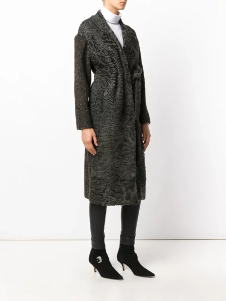 Płaszcz Inès & Maréchal brązowy