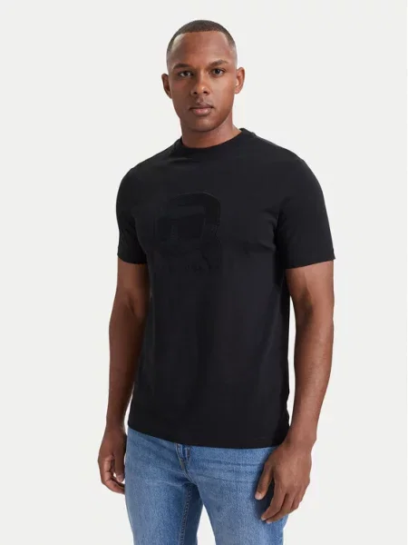 KARL LAGERFELD T-Shirt czarny