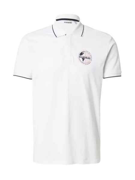 NAPAPIJRI Tricou ERIL bleumarin / roșu intens alb