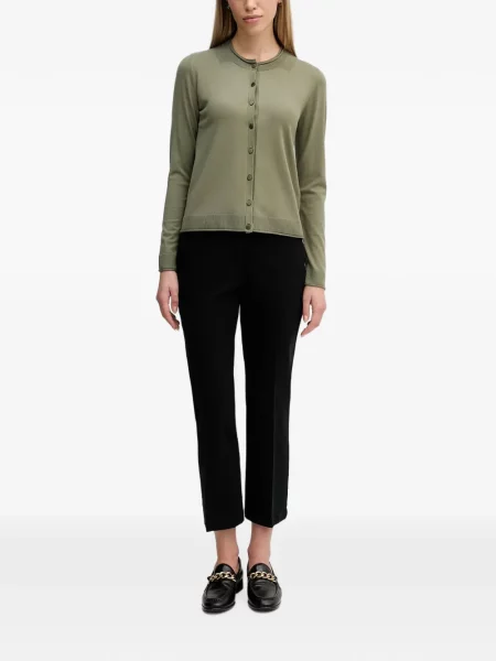 Lung cardigan Sisley verde