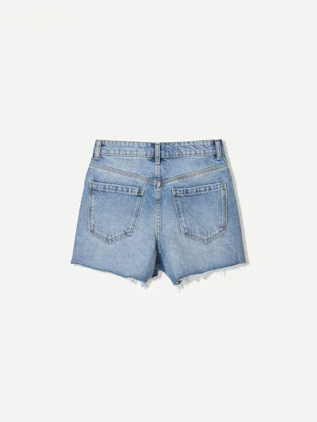 Bershka Jeans denim albastru