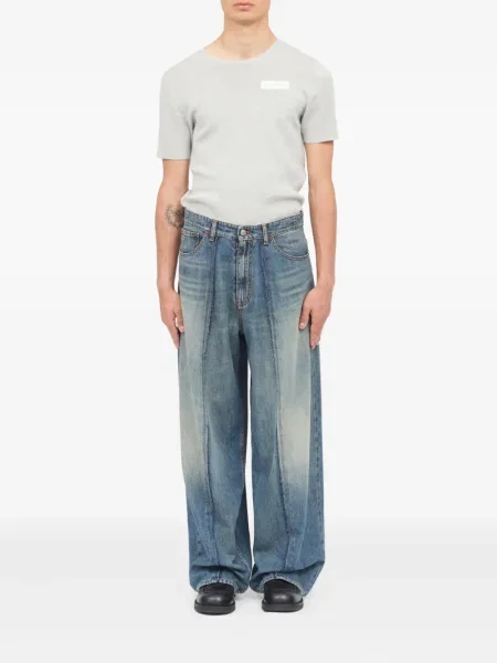 Blugi Mm6 Maison Margiela albastru