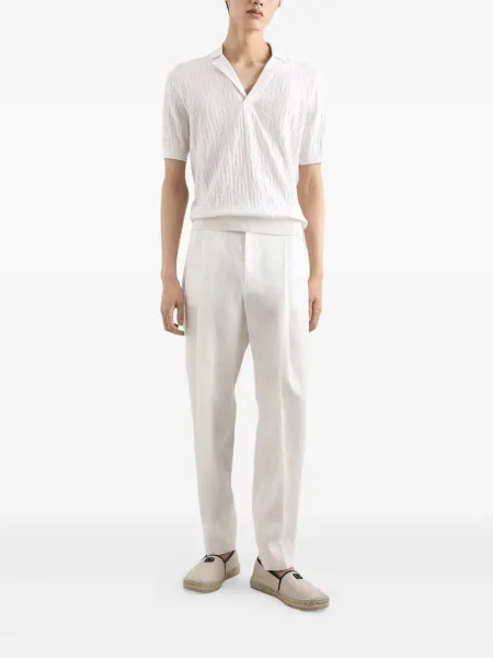 Tricou Dolce & Gabbana de mătase alb