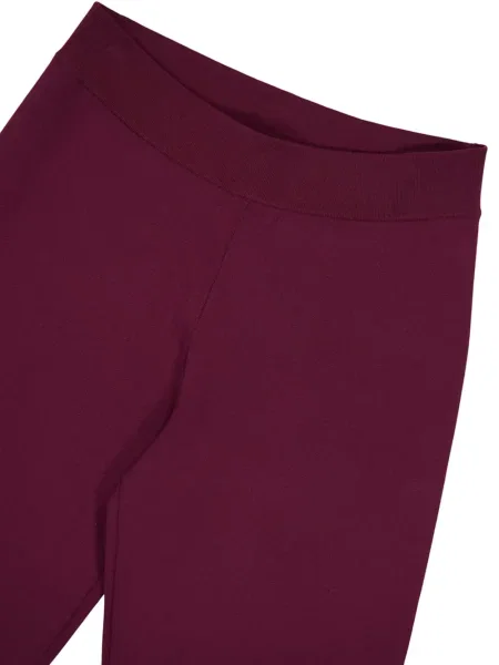 Pantaloni Stella Mccartney tricotate roșu