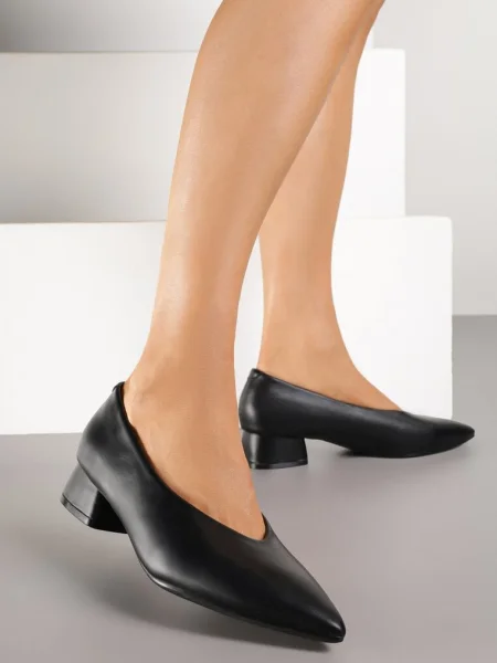 Pantofi cu Alinire negri