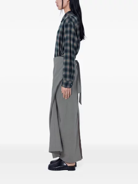 Rochie tip cămașă Our Legacy gri