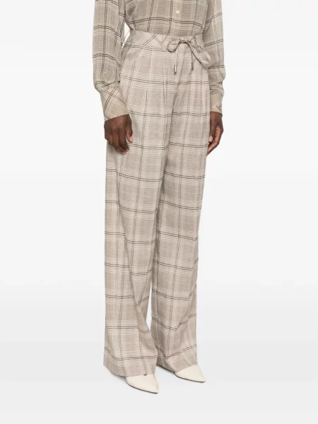 Pantaloni Ermanno Firenze în carouri