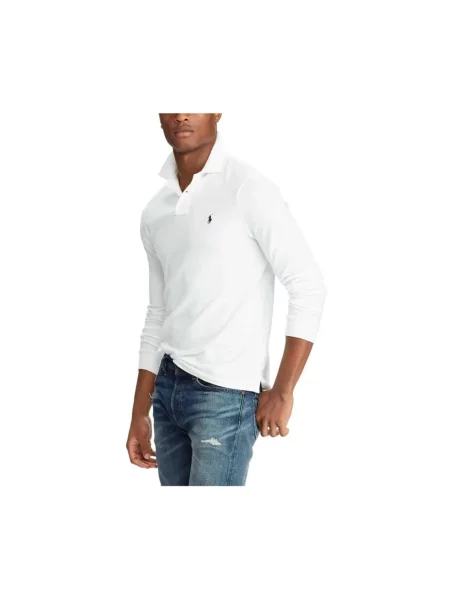 Haftowana koszulka polo Polo Ralph Lauren biała