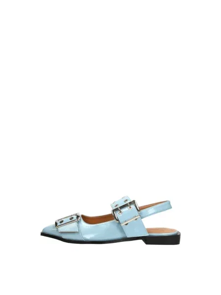 Balerinki Shoecolate niebieskie