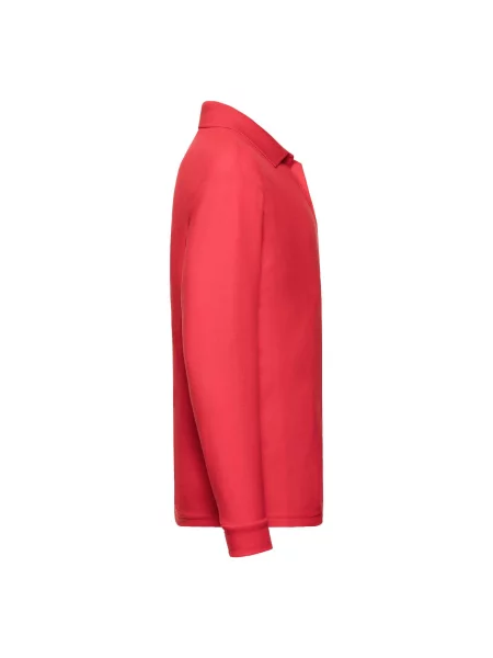 Tricou polo copii Fruit Of The Loom roșu