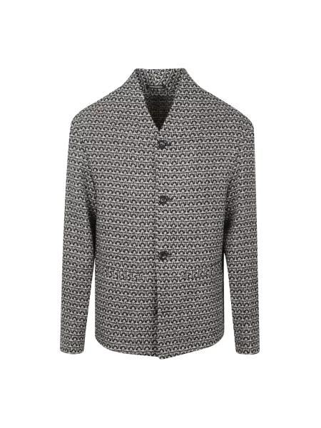 Marynarka Emporio Armani wełniana beżowa