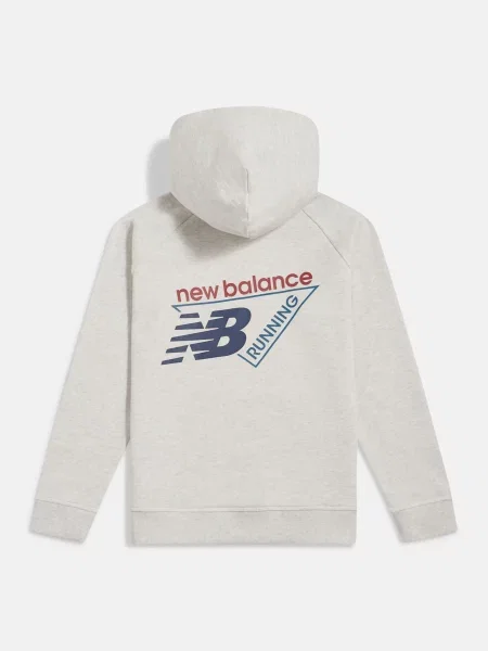 Детское худи New Balance серое