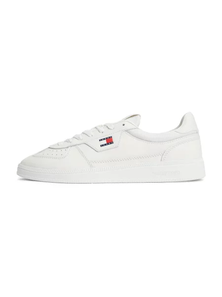 Sneakerși Tommy Jeans alb