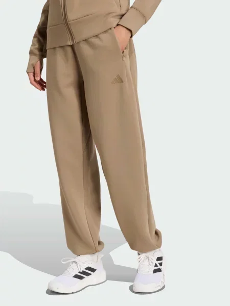 Спортивные штаны Adidas бежевые