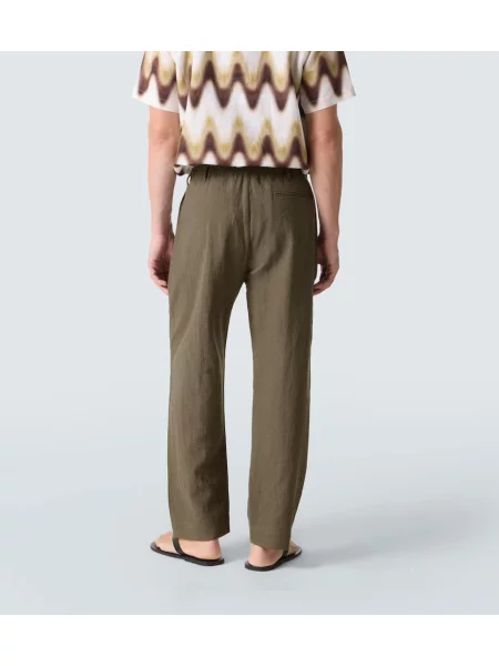 Pantaloni Commas verde