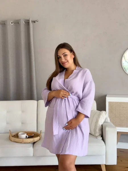 Cosy Халат Лавандовий 
