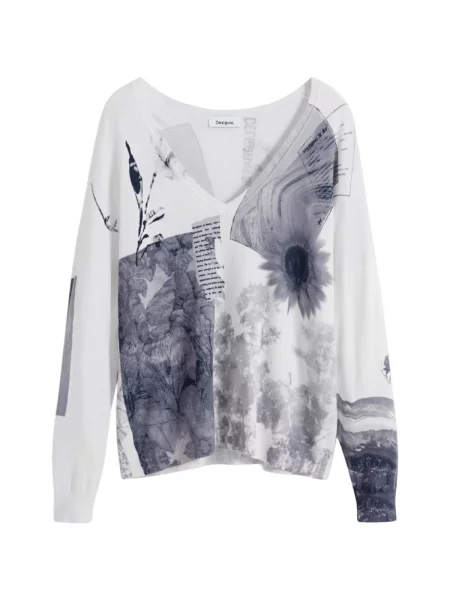 Bluza Desigual bijela