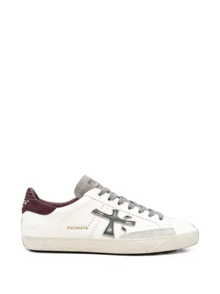 Sneakerși Premiata cu autograf alb