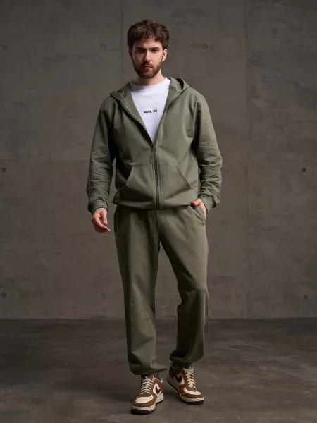 Спортивні штани ISSA Plus оливковий