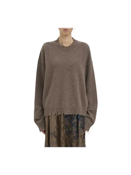 Sweter Uma Wang brązowy