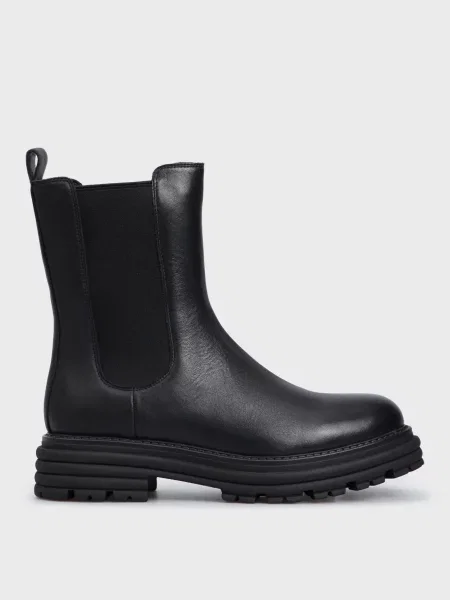 Кожаные ботинки челси Prpy черные