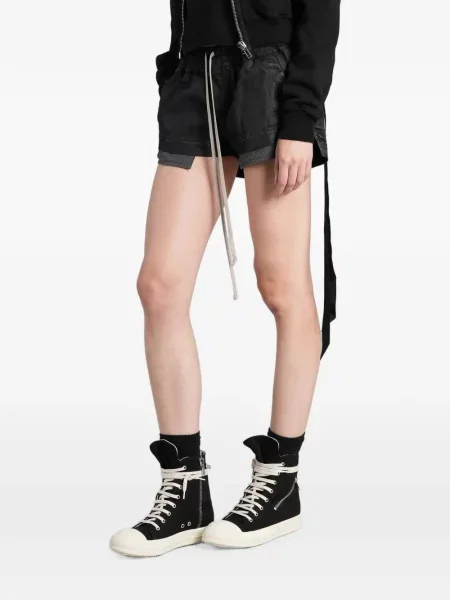 Σορτς Rick Owens Drkshdw με κορδόνι μαύρο