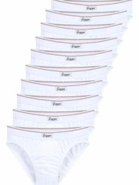 LE JOGGER Spodnje hlačke rdeča / črna bela