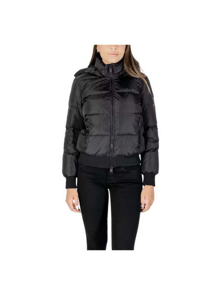 Kurtka puchowa Armani Exchange z kapturem czarna