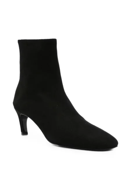 Cizme scurte Toteme din piele de căprioară negru