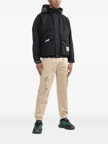 Geacă Aape By A Bathing Ape cu petice negru