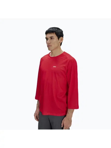 Футболка велосипедна POC Motion Air Jersey prismane red червона