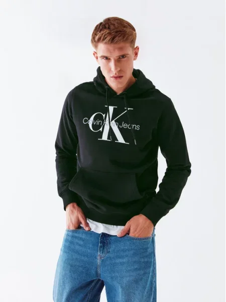 Calvin Klein Jeans Majica dugih rukava crna