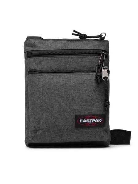 EASTPAK Taška cez rameno Rusher antracitová sivá