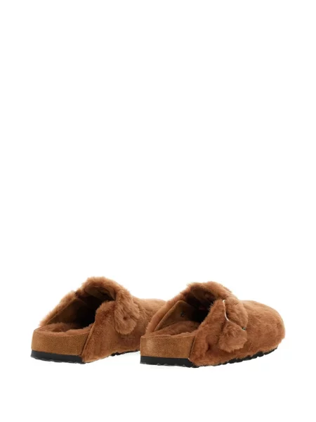 Мюли Birkenstock с катарама кафяво